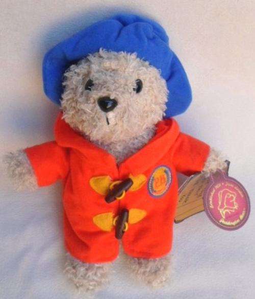 A COLLECTABLE HANDCRAFTED PADDINGTON BEAR WITH ORIGINAL TAGS AND LABEL!!