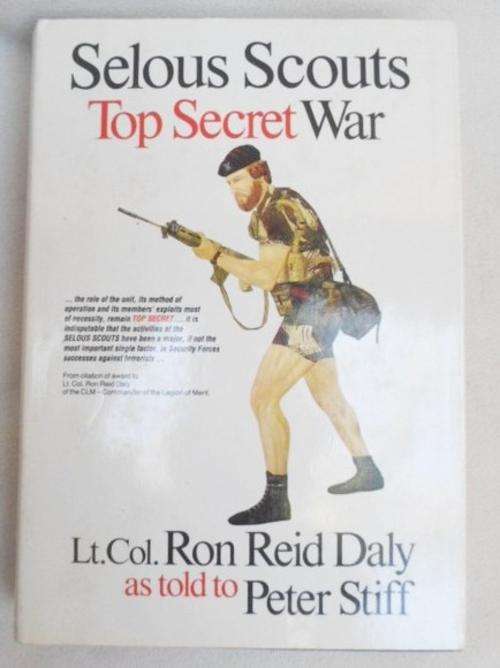 1982 EDITION - 'SELOUS SCOUTS TOP SECRET WAR' BY PETER STIFF !!