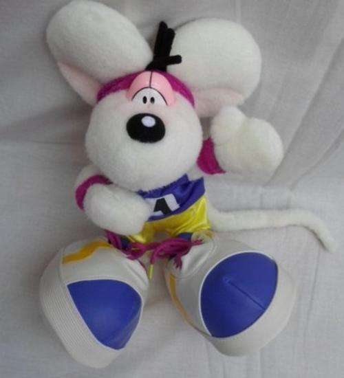 A LARGE DIDDL FOOTBALL PLAYER MOUSE - NUMBER ONE!!