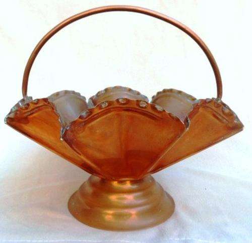 BEAUTIFUL COPPER BASKET TO DISPLAY THAT LOVELY BUNCH OF FLOWERS!!