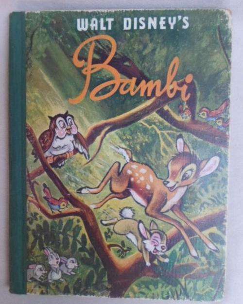 A LOVELY OLD BOOK - WALT DISNEY'S  'BAMBI'!!