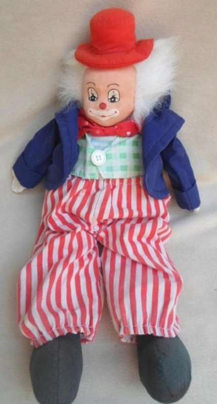 A CUTE VINTAGE CLOWN!!