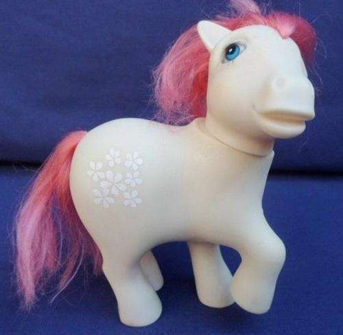 A FIND! SOUTH AFRICAN MY LITTLE PONY - BLOSSOM - ONE OF ORIGINAL SIX! -  HONG KONG PAT PENDING !!