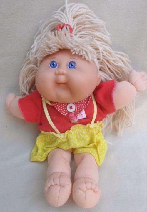 A LOVELY FIRST EDITION MATTEL CABBAGE PATCH DOLL IN CPK TOP!!