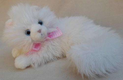 HERE'S NIKKI THE BEAUTIFUL WHITE RUSS BERRIE CAT!!