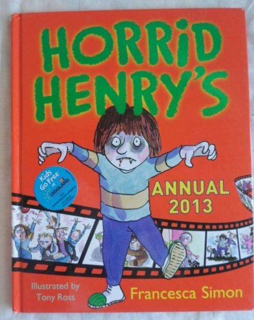FOR THE YOUNG ONES - HORRID HENRY'S ANNUAL 2013!!