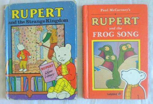 PAUL McCARTNEY'S 'RUPERT AND THE FROG SONG' PLUS 'RUPERT AND THE STRANGE KINGDOM' - SO SPECIAL  !!