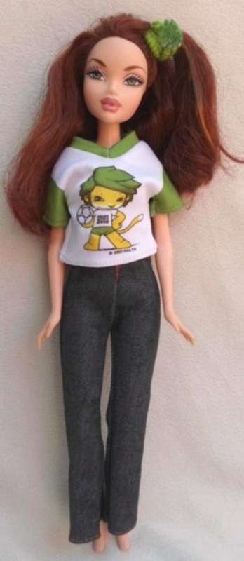 A STUNNING 2007 MATTEL MY SCENE DOLL - DELANCEY (AFTER SHE CHANGED HER  LOOK) !!