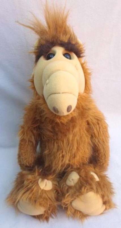 LARGE 50CM VINTAGE 1986 ALF!!  THE MOST LOVED T.V. CHARACTER OF ALL TIME!!