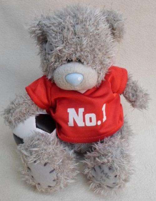 A CUTE TATTY TEDDY (ME TO YOU) - A LITTLE FOOTBALL PLAYER!!