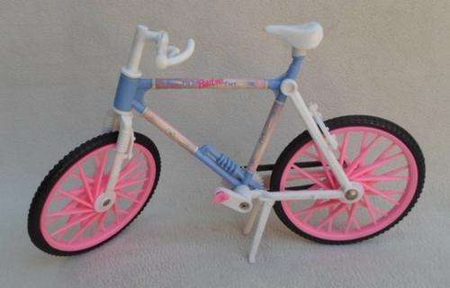 INCOMPLETE BARBIE BICYCLE TO DISPLAY BARBIE OR PARK IN FRONT OF BARBIE DOLLS HOUSE!!
