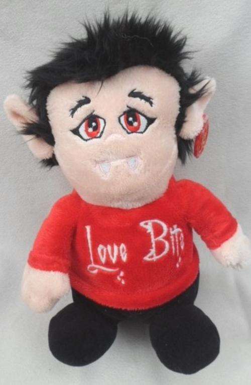 CUTE VAMPIRE 'LOVE BITE' BY KEEL TOYS!!