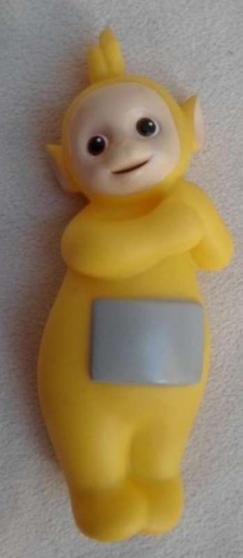 CUTE LITTLE RUBBER TELETUBBIE MADE IN GERMANY - LAA-LAA!!