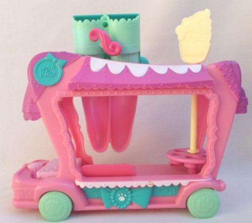 SWEET HASBRO LITTLEST PET SHOP BUS CUM SLIDE!!