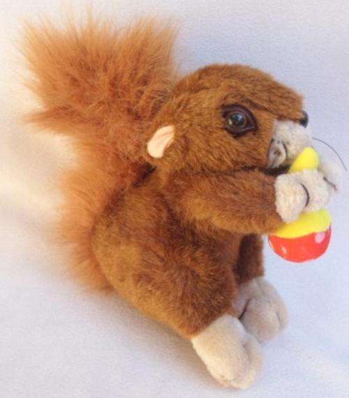 CUTIE PIE SQUIRREL WITH HARD PLASTIC NOSE AND BEAUTIFUL EYES!!