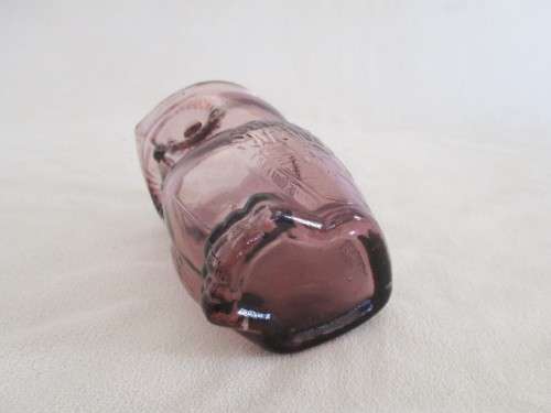 THE CUTEST VINTAGE OWL GLASS CREAMER
