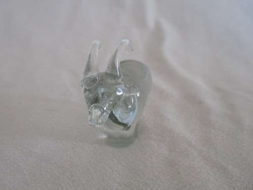 NGWENYA GLASS SABLE ANTELOPE - GREAT CONDITION - JUST DIFFICULT TO PHOTOGRAPH