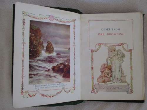1910 - GEMS FROM MRS BROWNING - ELIZABETH  BARRET BROWNING