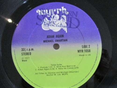 RARE  - MICHAEL OMARTIAN - ADAM AGAIN (1977 L.P.)