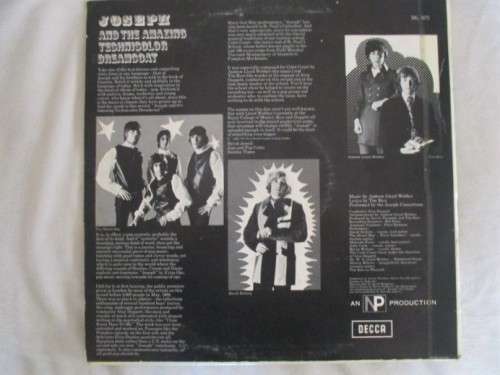 VINYL LP - JOSEPH AND THE AMAZING TECHNICOLOR DREAMCOAT
