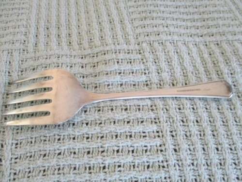 VINTAGE SILVER PLATED SALAD SERVERS
