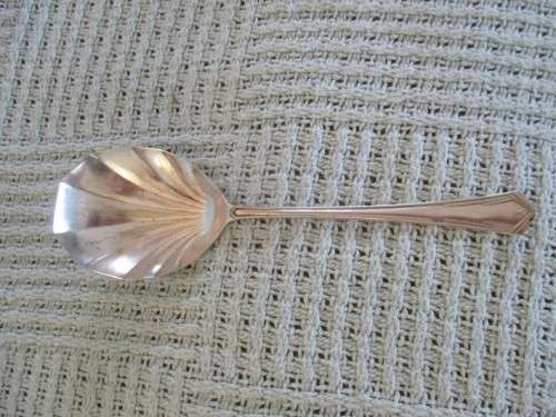 VINTAGE SILVER PLATED SALAD SERVERS