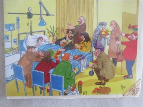 THREE 1995 SALLY MITCHELL, ENGLAND `TOTALLY HOPELESS` HUMOROUS GREETING CARDS - STILL SEALED