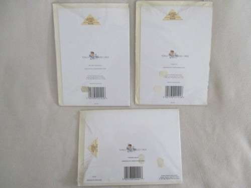 THREE 1995 SALLY MITCHELL, ENGLAND `TOTALLY HOPELESS` HUMOROUS GREETING CARDS - STILL SEALED