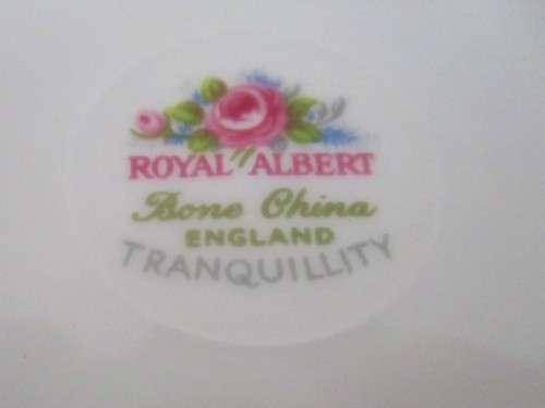 ROYAL ALBERT `TRANQUILLITY` SIDE/CAKE PLATE