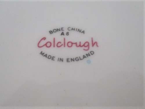 COLCLOUGH `FORGET-ME-NOT` SIDE/CAKE PLATE