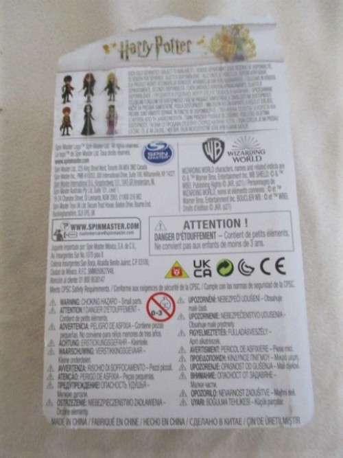 NO.1 - HARRY POTTER WIZARDING WORLD MAGICAL MINIS (SPINMASTER) - HARRY POTTER - MINT ON CARD