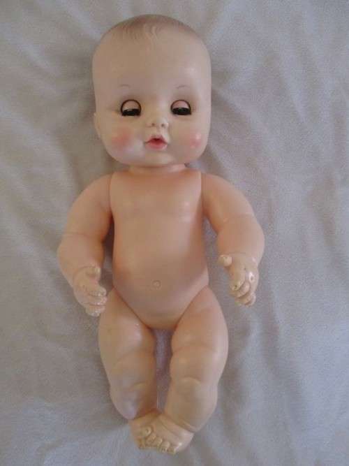 VINTAGE 1969 EFFANBEE ALL-VINYL BABY DOLL