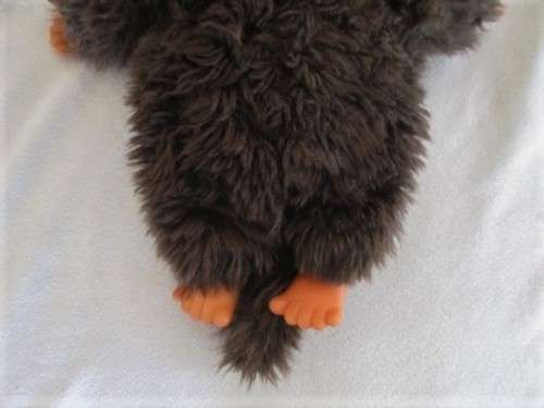RARE VINTAGE THUMB-SUCKING MONCHHICHI MONKEY HAND PUPPET - ORIGINAL SHOES - LARGER SIZE