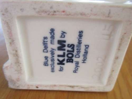BLUE DELFTS KLM BOLS MINIATURE HOUSE NO.45