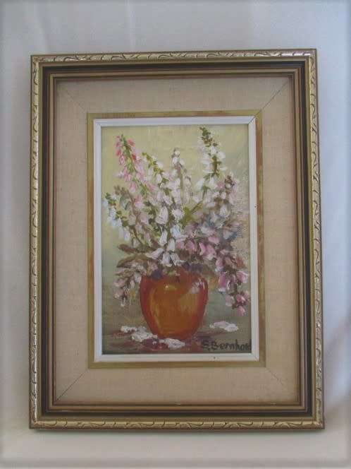 Beautiful framed original painting - signed