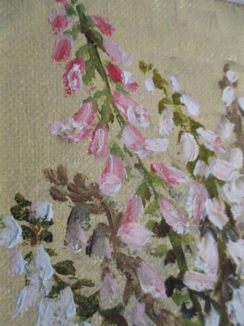 Beautiful framed original painting - signed