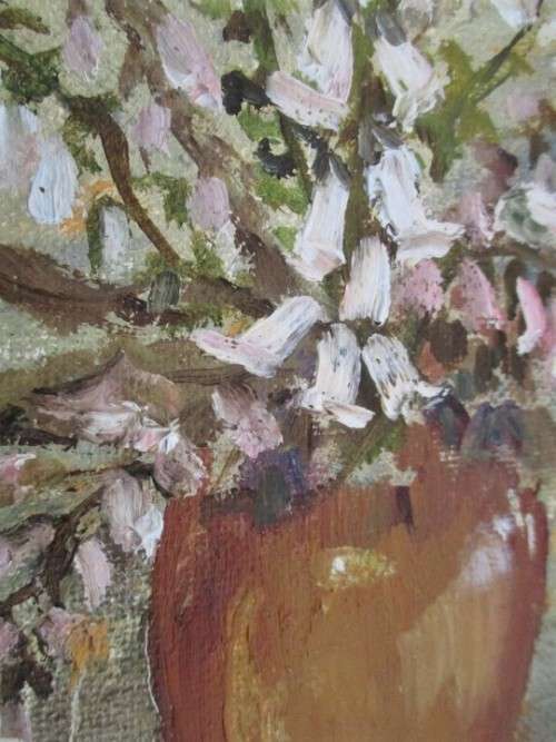 Beautiful framed original painting - signed