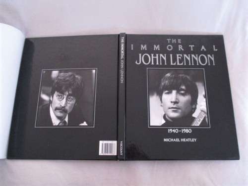JOHN LENNON - HARD COVER BOOK PLUS SOFT COVER BOOK