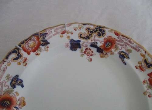 N0.1 - ANTIQUE K&C LATE MAYERS ART NOUVEAU DISPLAY PLATE - LOSOL WARE - TOKIO (CIRCA 1870-1936)