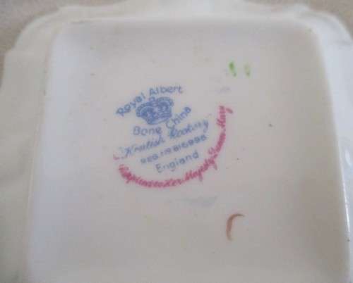 BEAUTIFUL ROYAL ALBERT BONE CHINA BON BON DISH - KENTISH ROCKERY