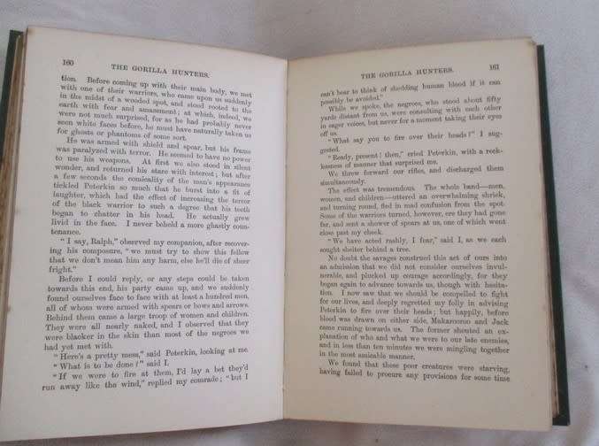 1911 - THE GORILLA HUNTERS A TALE OF THE WILDS OF AFRICA - R.M. BALLANTYNE