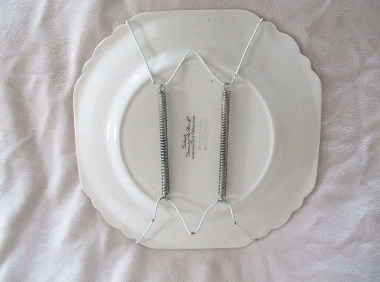 LORD NELSON WARE DISPLAY PLATE WITH WALL HANGER - TURNER `CROSSING THE BROOK`