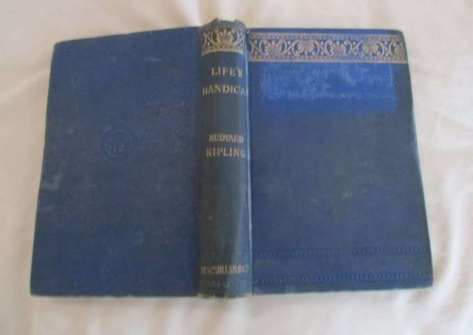 1891, 1899 & 1908 - TWO FIRST EDITIONS AND ONE EARLY EDITION - RUDYARD KIPLING BOOKS (WITH SWASTIKA)