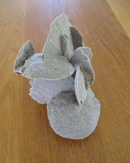A LARGE DESERT ROSE CRYSTAL - 18CM X 10CM X 8CM
