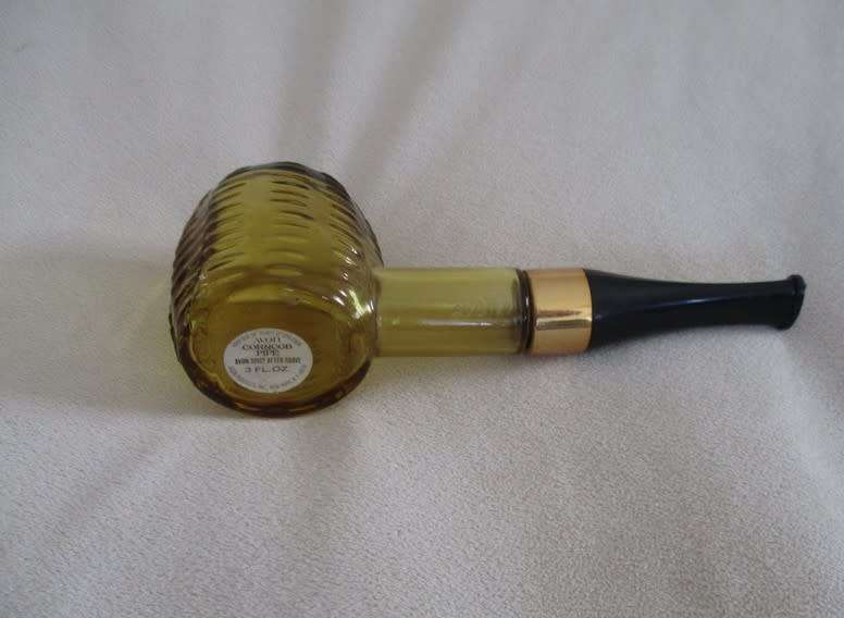 UNIQUE!  VINTAGE 1974 AVON CORNCOB PIPE BOTTLE