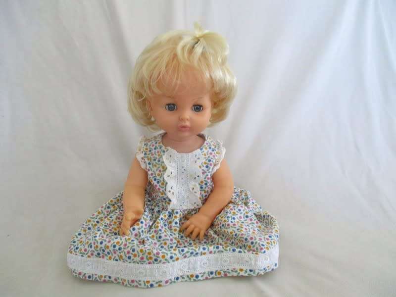 VINTAGE PRIMA FIRST LOVE BABY LOVE DOLL WITH UNUSUAL PULL STRING