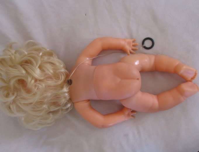 VINTAGE PRIMA FIRST LOVE BABY LOVE DOLL WITH UNUSUAL PULL STRING