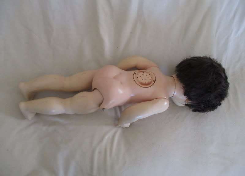 VINTAGE 1950`s  PEDIGREE `BRIGHTON BELLE` WALKIE TALKIE DOLL - 51CM TALL