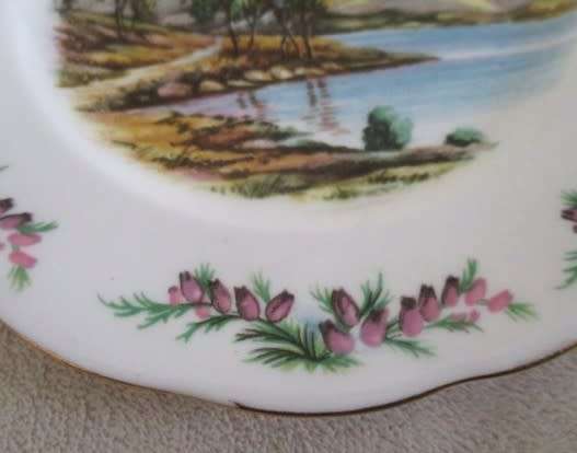 VINTAGE 1950`s/60`s ROYAL ALBERT PLATE - TRADITIONAL BRITISH SONGS SERIES - ROAD TO THE ISLES