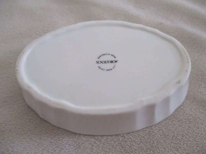 VINTAGE NORSTOCK, ENGLAND WELSH SOUVENIR TRINKET DISH